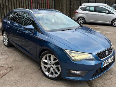 Used Seat Leon FR 184 HP (135 kW) 2015 Blue Estate