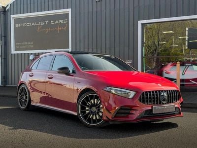 Used Mercedes A35 AMG Premium Plus 2021 Red Hatchback