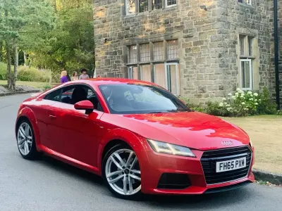 Used Audi TT S-Line 184 HP (135 kW) 2015 Red Coupe