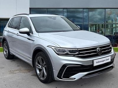 Reflex silver metallic Used 2023 VW Tiguan R-line Edition SUV | £27,424 (Fair price)