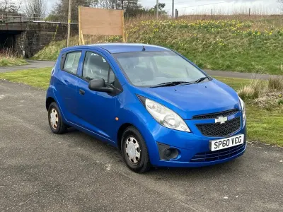 Used Chevrolet Spark 67 HP (49 kW) 2010 Blue Hatchback