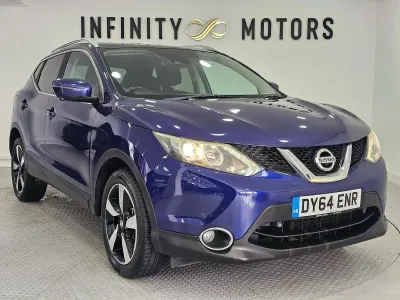Używany Nissan Qashqai N-TEC 110 KM (80 kW) 2014 Niebieski SUV
