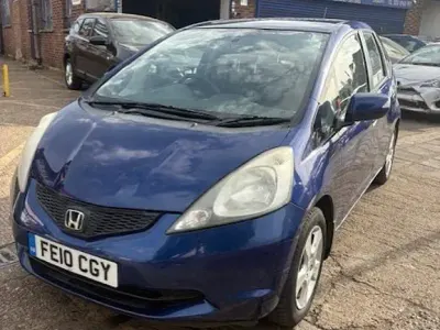 Used Honda Jazz ES 100 HP (73 kW) 2010 Blue Hatchback
