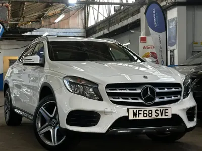 Used Mercedes GLA200 AMG line 156 HP (114 kW) 2018 White SUV