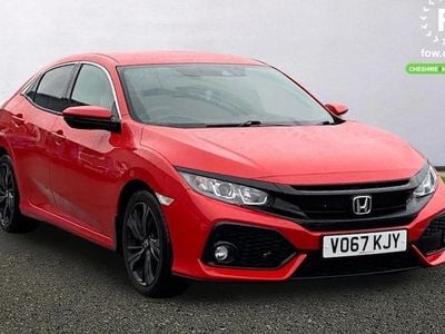 Red Used 2017 Honda Civic SR Hatchback | £8,899 (Fair price)
