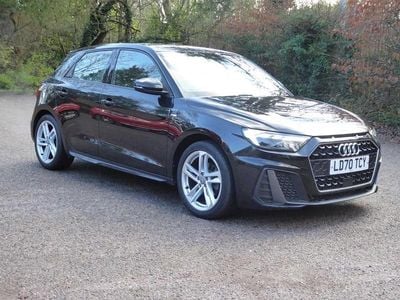 Used Audi A1 Sportback S-Line 150 HP (110 kW) 2020 Black Hatchback