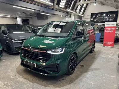 New VW T7 Sportline 2026 Green Van