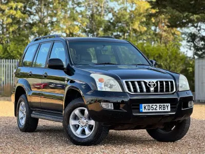 Used Toyota Land Cruiser 2002 Black SUV