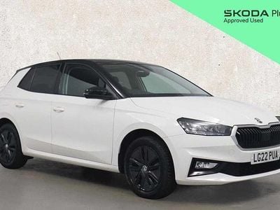 Candy white black magic pearl effect Used 2022 Skoda 110 R Colour Edition Hatchback | £12,903 (Fair price)