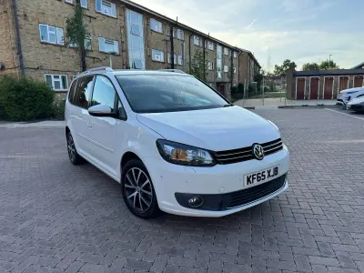 Used VW Touran Highline 2016 White MPV