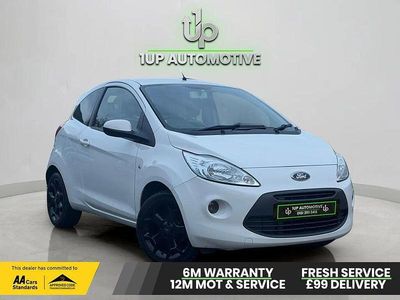 Used Ford Ka Zetec 69 HP (50 kW) 2016 White Hatchback