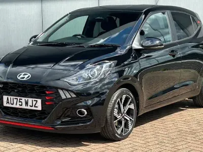 New Hyundai i10 N Line 90 HP (66 kW) 2025 Black Hatchback