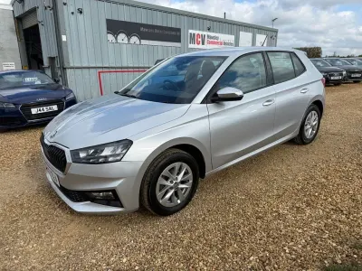 Used Skoda Fabia Comfort 95 HP (69 kW) 2022 Silver Hatchback