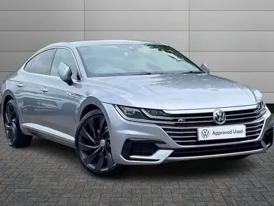 Used VW Arteon R-line 190 HP (139 kW) 2018 Silver Hatchback