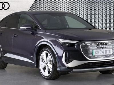 Used Audi Q4 e-tron S-Line 210 kW (286 HP) 2024 Purple SUV