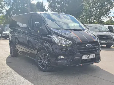 Used Ford Transit Custom Sport 185 HP (136 kW) 2020 Black Van