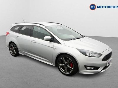 Silver Used 2017 Ford Focus ST-Line X Estate | £14,799 (A bit pricey)
