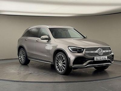 Mojave silver Used 2020 Mercedes GLC300 AMG line SUV | £27,650 (Good price)