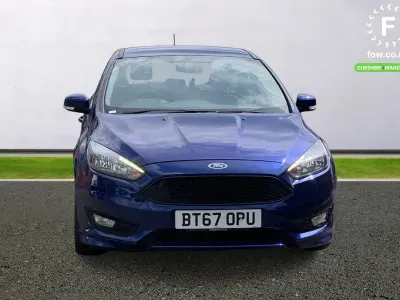 Used Ford Focus ST-Line 2017 Blue Hatchback