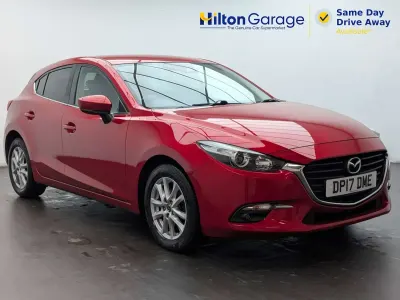 Used Mazda 3 2017 Red Hatchback