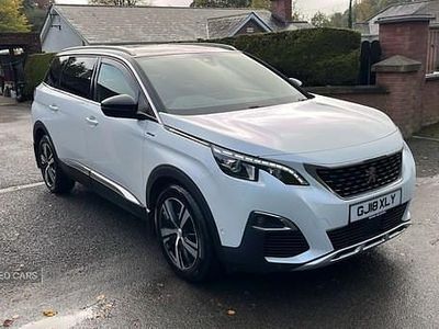 Green Used 2018 Peugeot 5008 GT-line Hatchback | £11,995