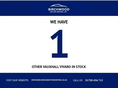 Used Vauxhall Vivaro Sportive 2021 White MPV