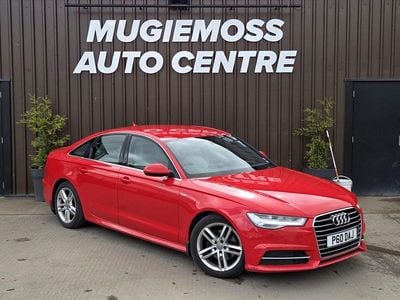 Begagnad Audi A6 S-Line 190 HK (139 kW) 2015 Röd Sedan
