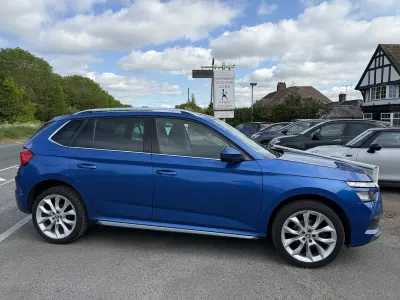 Used Skoda Kamiq SE L 2021 Blue SUV