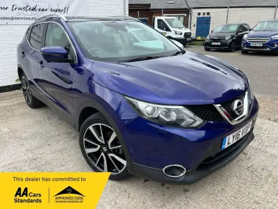 Used Nissan Qashqai Tekna 115 HP (84 kW) 2016 Blue SUV