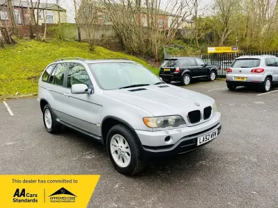 Used BMW X5 181 HP (133 kW) 2003 Silver SUV