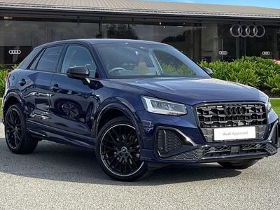 Used Audi Q2 Black Edition 150 HP (110 kW) 2025 Blue SUV