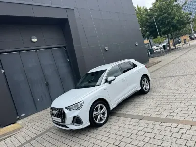 Used Audi Q3 S-Line 150 HP (110 kW) 2019 White SUV
