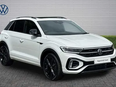 New VW T-Roc Black Edition 150 HP (110 kW) 2026 Pure white SUV