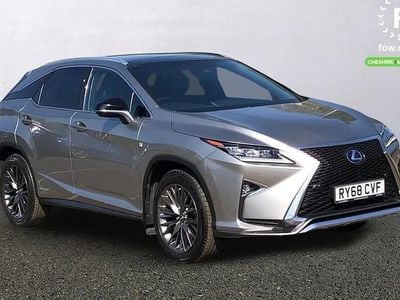 Used Lexus RX450h Sport Line 313 HP (230 kW) 2018 Silver SUV
