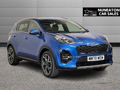 Begagnad Kia Sportage GT-Line 174 HK (127 kW) 2021 Blå SUV