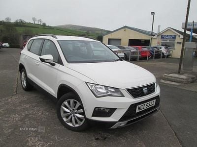 Używany Seat Ateca SE 115 KM (84 kW) 2019 Biały SUV