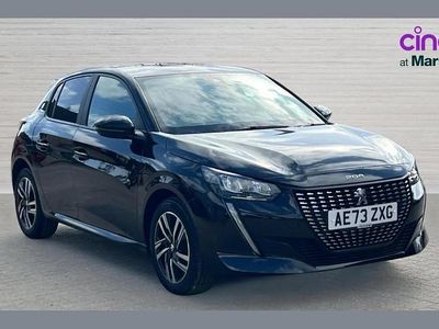 Used Peugeot 208 Active+ 101 HP (74 kW) 2023 Black Hatchback