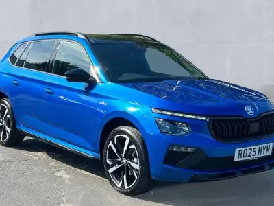 Used Skoda Kamiq Monte Carlo 150 HP (110 kW) 2025 Race blue SUV