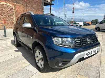 Used Dacia Duster Comfort 114 HP (83 kW) 2018 Blue SUV