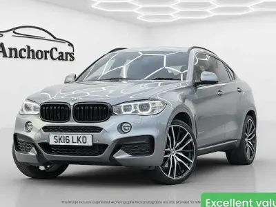 Used BMW X6 M Sport 258 HP (189 kW) 2016 Grey SUV