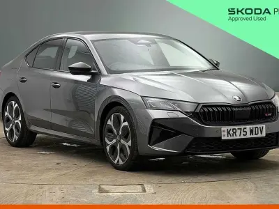 Used Skoda Octavia vRS 265 HP (194 kW) 2025 Graphite grey metallic Hatchback