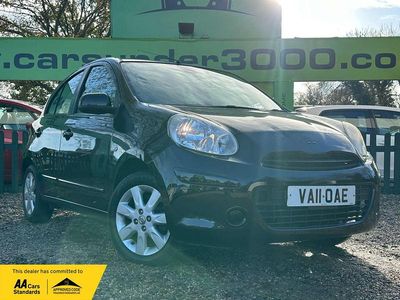Black Used 2011 Nissan Micra S Hatchback | £2,900 (A bit pricey)