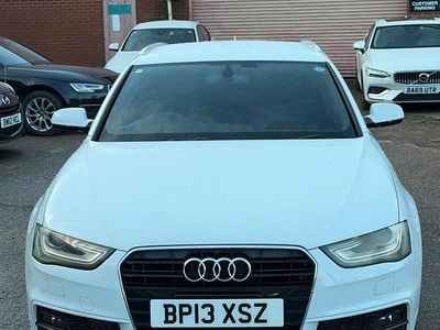 White Used 2013 Audi A4 S-Line Estate | £7,250 (Good price)