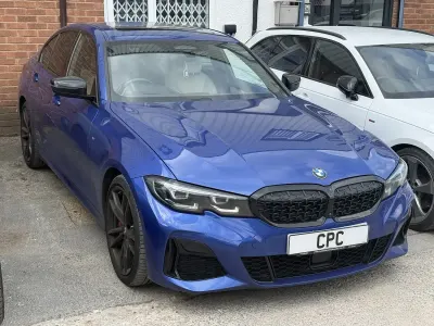 Used BMW M340 M Sport 369 HP (271 kW) 2021 Blue Sedan