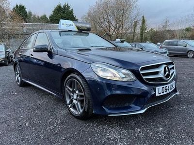 Blue Used 2014 Mercedes E250 AMG Line Premium Plus Sedan | £8,495 (Fair price)