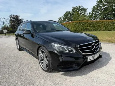 Used Mercedes E350 Premium 2016 Black Estate