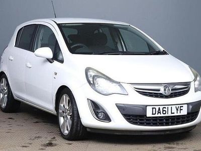 Used Vauxhall Corsa 2012 White Hatchback