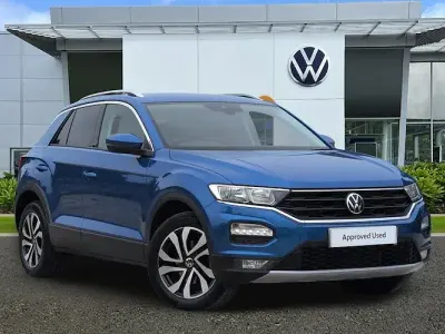 Used VW T-Roc Active 150 HP (110 kW) 2021 Blue SUV
