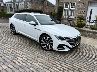 Used VW Arteon R-line 150 HP (110 kW) 2021 White Estate