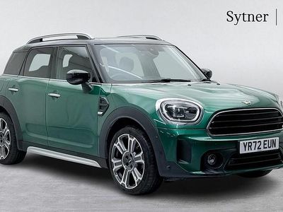 Green Used 2022 Mini Cooper Countryman Exclusive SUV | £25,350 (A bit pricey)